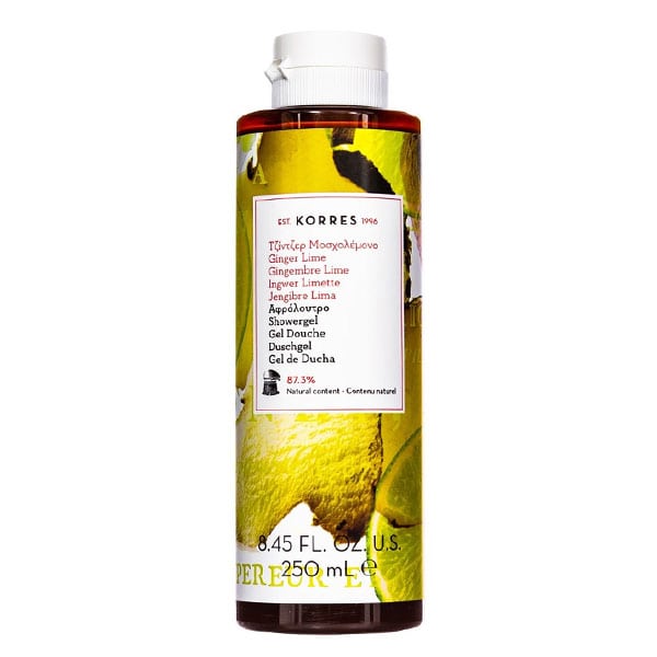 Korres Ginger Lime Shower Gel 250Ml