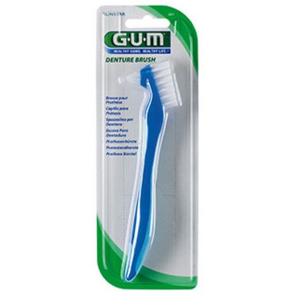 Gum 201 Denture Mini Toothbrush