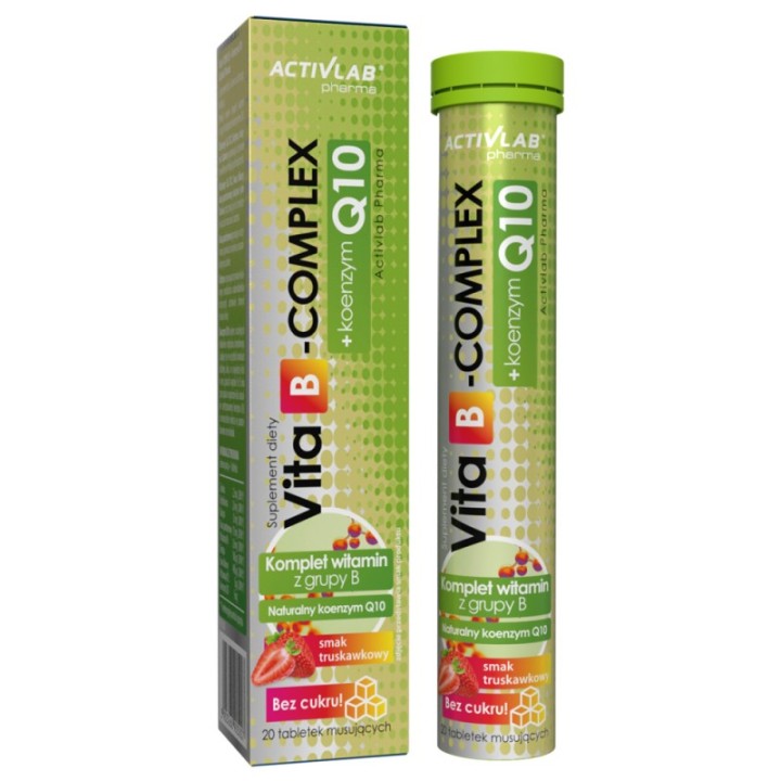 Activlab Vita B-Complex + Q10 20 Effervescent Tablets