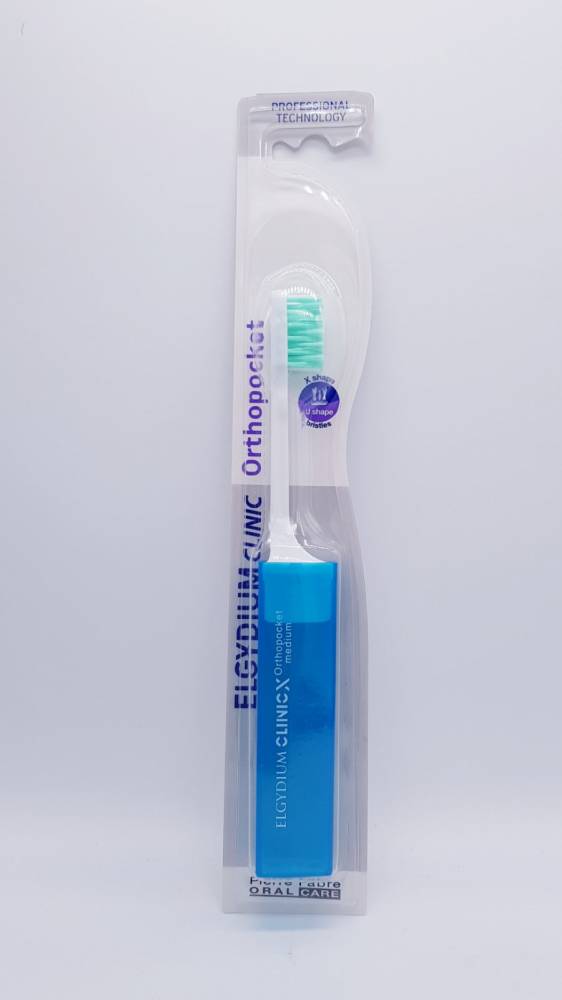 Elgydium Clinic Orthopocket Medium Toothbrush