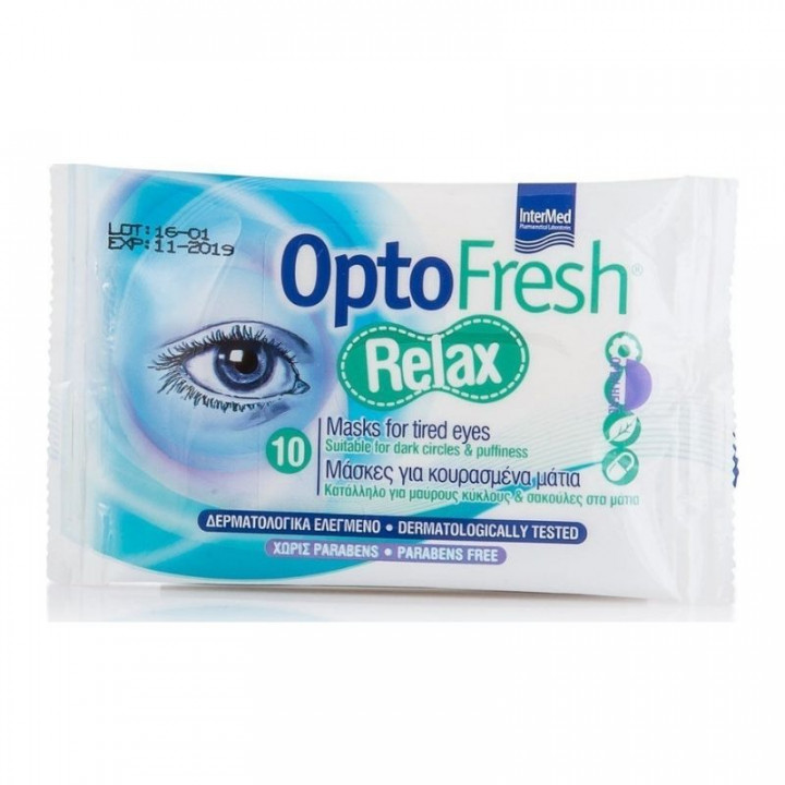 Intermed Optofresh Relax Eye Mask x10
