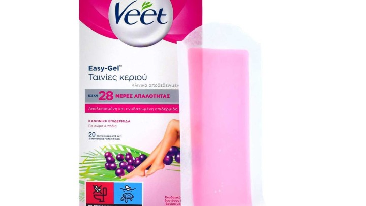 Veet Leg Normal Skin Strips Wax 20Pcs