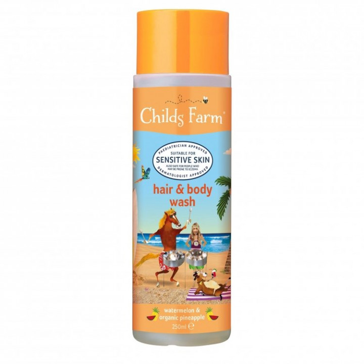 Childs Farm Hair & Body Wash Watermelon & Organic Pineapple 250ml