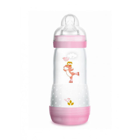 MAM Easy Start Anti-Colic Baby Bottle 320ml Pink - Better Together Girl Edition