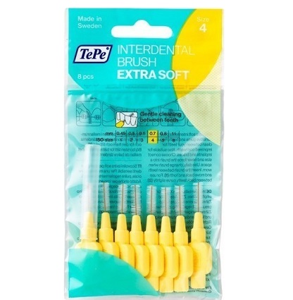 Tepe Interdental Yellow X - Soft Brush 8 X 0.7Mm