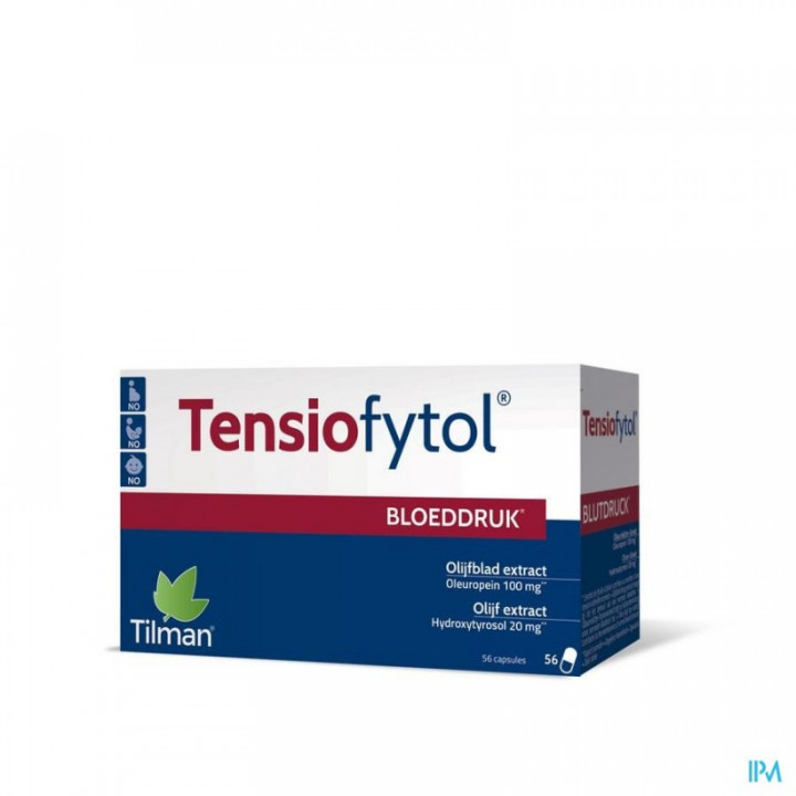 Tilman Tensiofytol For Naturally Balanced Blood Pressure 56 Capsules