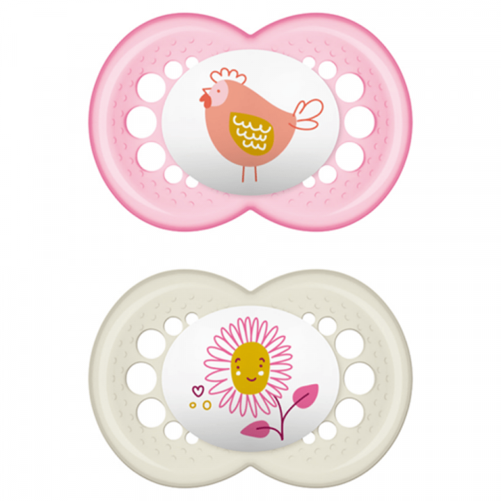 Mam Original Soother 16M+ Pink