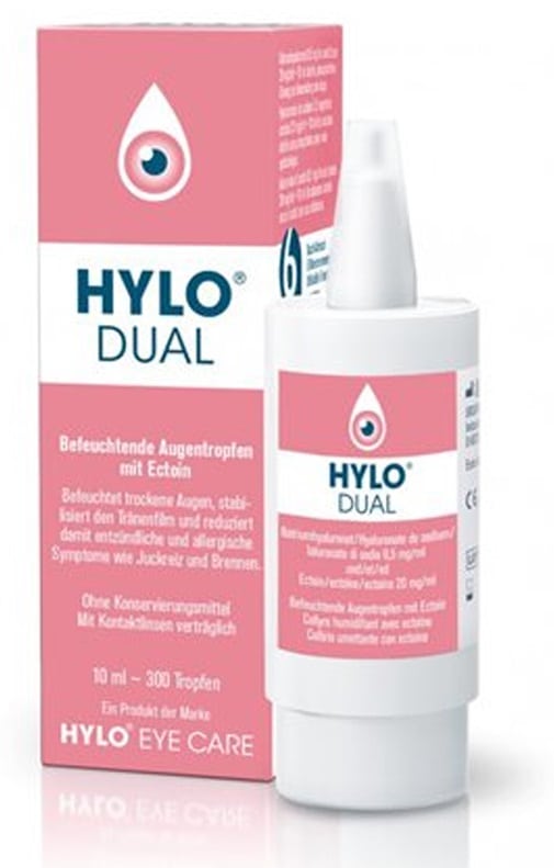 Ursapharm Hylo Dual Lubricating Eye Drops 10Ml 300 Drops
