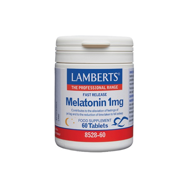 Lamberts Melatonin 1 mg Fast Release, 60 tablets