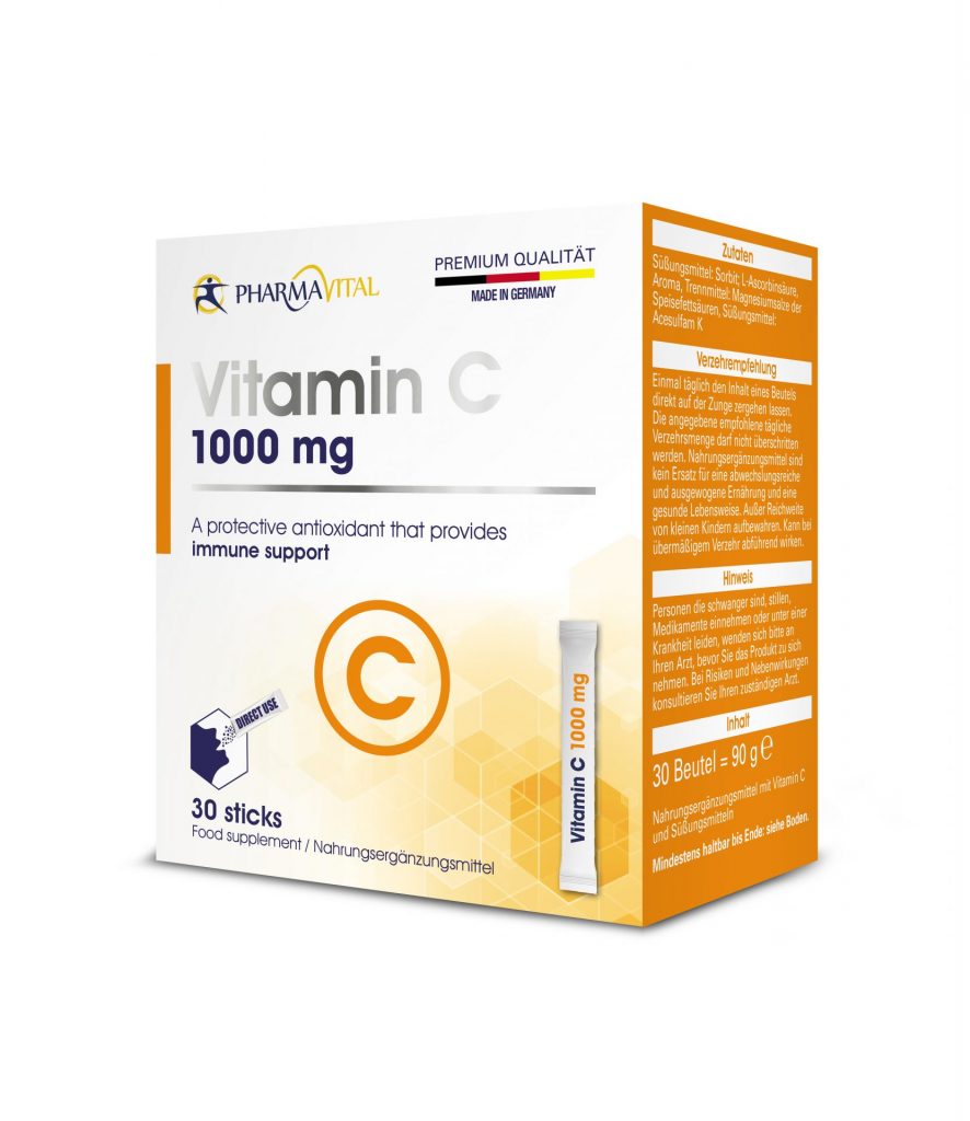 Pharmavital Vitamin-C 1000Mg 30-Sticks