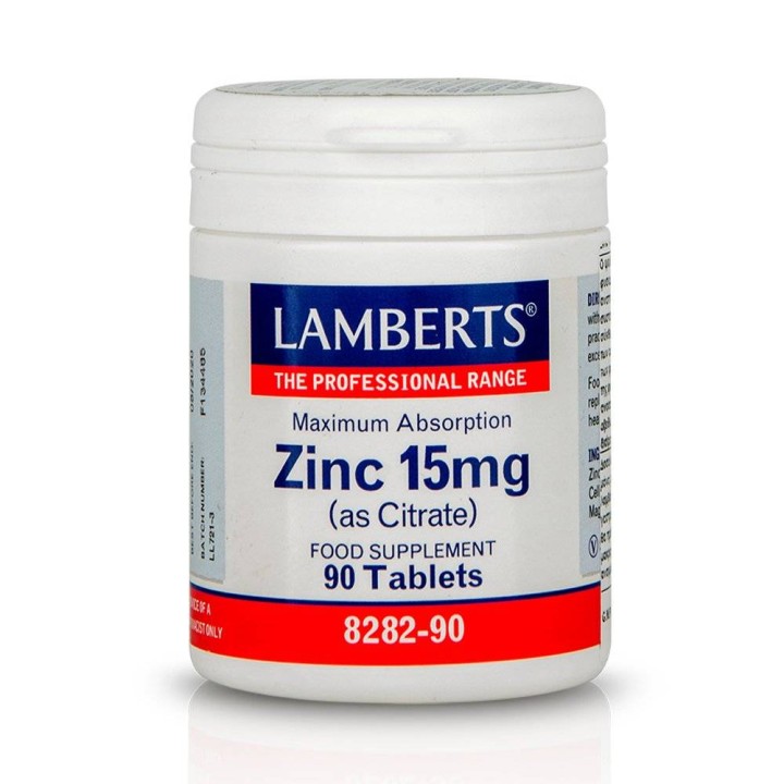 Lamberts Zinc 15Mg 90Tablets