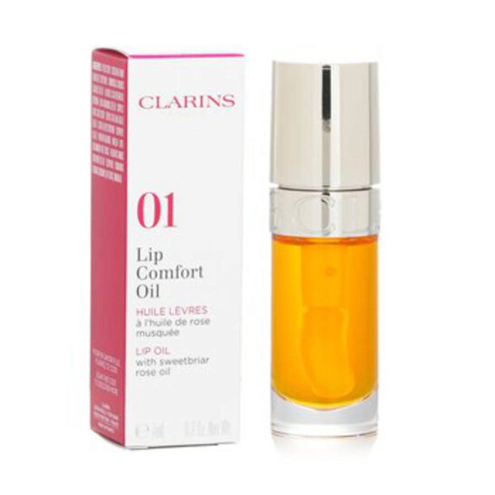 Clarins Ladies Lip Comfort Oil 0.2 Oz 01 Honey Makeup