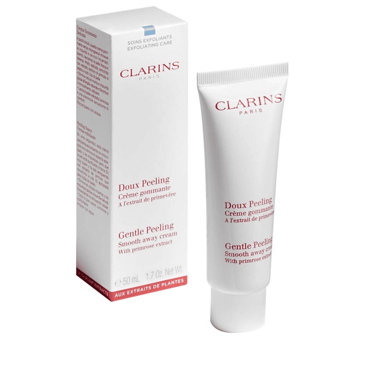 Clarins Gentle Peeling Smooth Away Cream Care 1.7 Oz