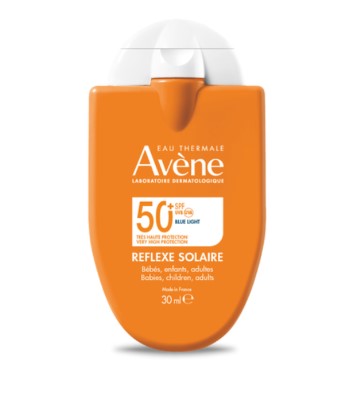 Avene Reflexe Solaire Face Sunscreen Dry Touch Fragrance-Free Fluid Spf50+ 30Ml