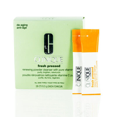Clinique Fresh Pressed Renewing Powder face cleanser 28 Packets