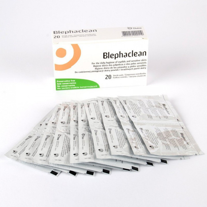Thea Blephaclean 20 Eyelid Sterile Wipes