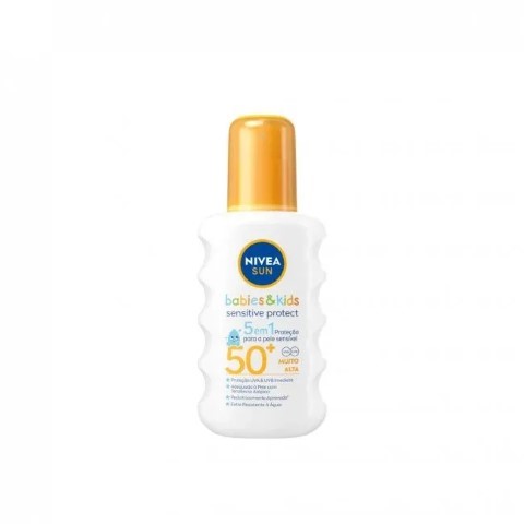 Nivea Sun 85847 Babies & Kids Sensitive 5In1 Spf50 Spray 200Ml