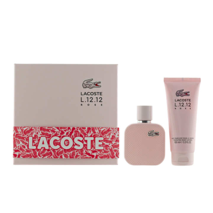 Lacoste S1 25 Rose Set Eau de Parfum 50ml + Body Lotion 100ml – perfume set