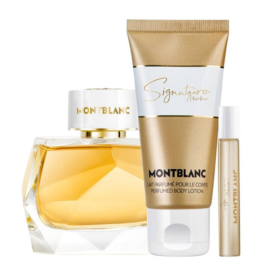 Montblanc Ladies Signature Absolue Gift Set Fragrances Set Edp 90Ml + Edp 7.5Ml + Bl 100Ml