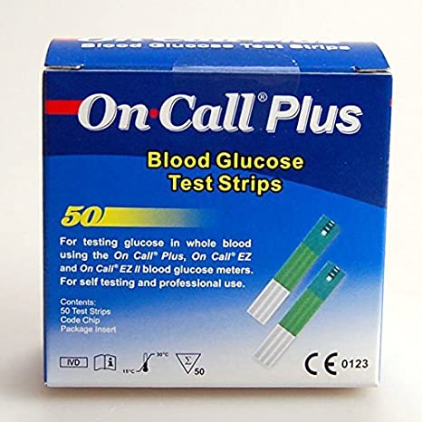 On Call Plus Blood Glucose Strips 50S