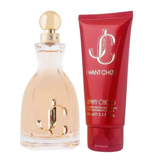 Jimmy Choo Ladies I Want Choo Gift Set Fragrance Set 60Ml Edp + Body Care Lotion 100Ml
