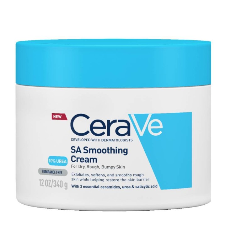 Cerave SA Smoothing Cream Dry, Rough & Bumpy Skin 340g