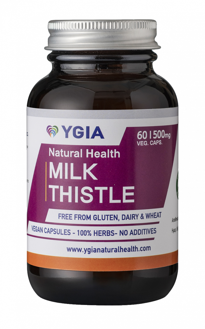 Ygia Milk Thistle 500Mg 60 Capsules