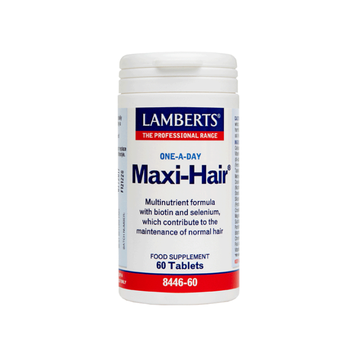 Lamberts Maxi-Hair Multivitamin Formula For The Maintenance Of Normal Hair 60 Tablets