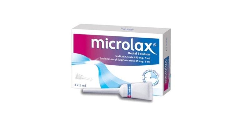 Microlax Microclysma Enema – Fast Relief, 4x5ml Tubes