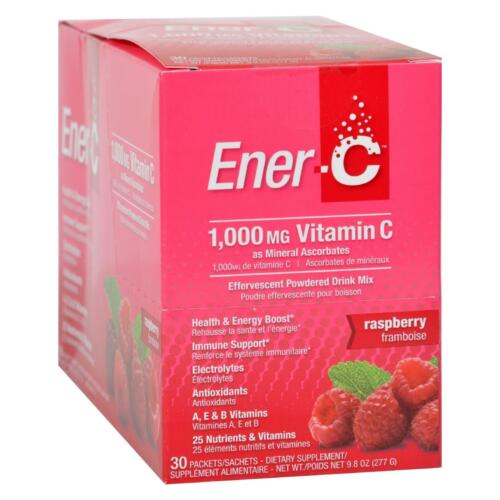 Ener-C Raspberry 1000Mg Vitamin C 30 Sachets