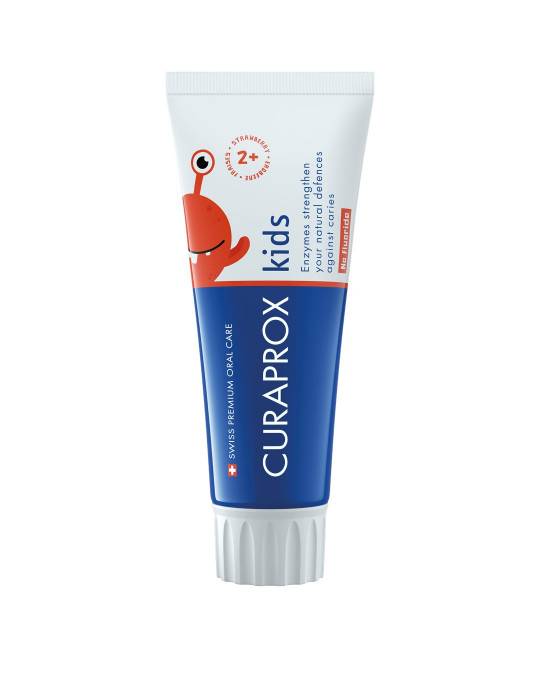 Curaprox Kids Toothpaste Stawberry 2Years+ No Fluoride 60ml