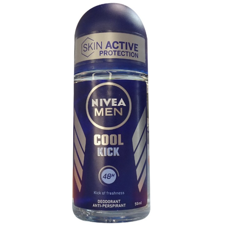 Nivea Men Cool Kick 82886, Deodorant Roll-on, 50ml