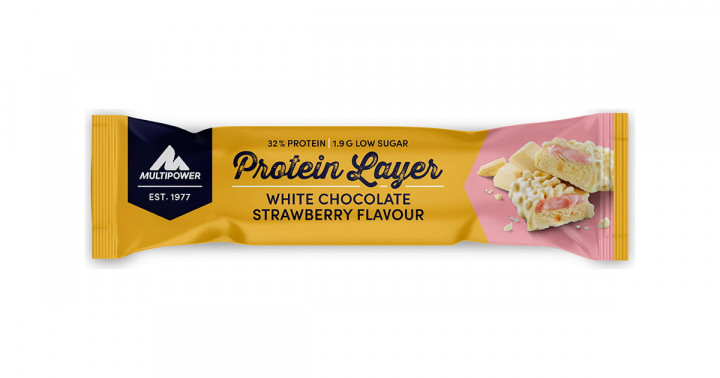 Multipower Protein Layer White Chocolate Strawberry