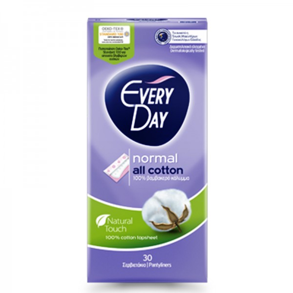 Every Day All Cotton Normal 30s – cotton pads, normal size, soft