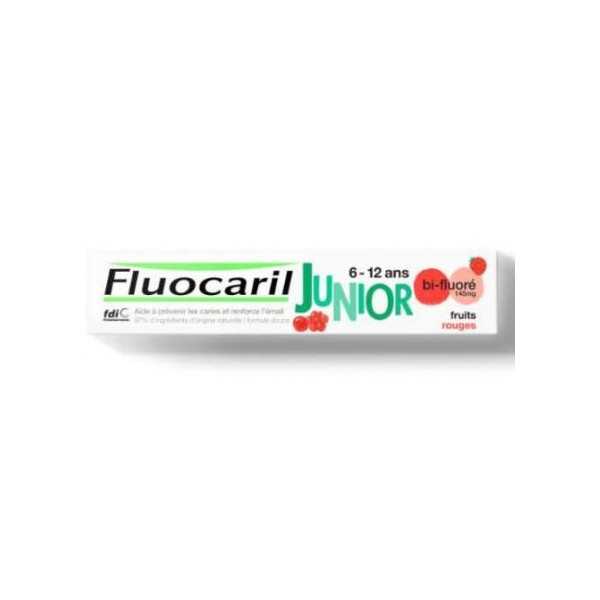 Fluocaril Junior Red Fruit Toothpaste 75ml