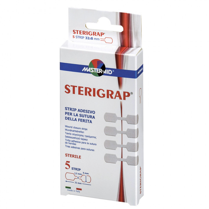 Master-Aid Sterigrap 32Mmx8Mm 5 Strips