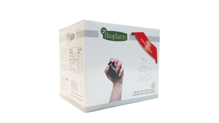 Bioplants Therapy Tea For Stress, 20Sachets