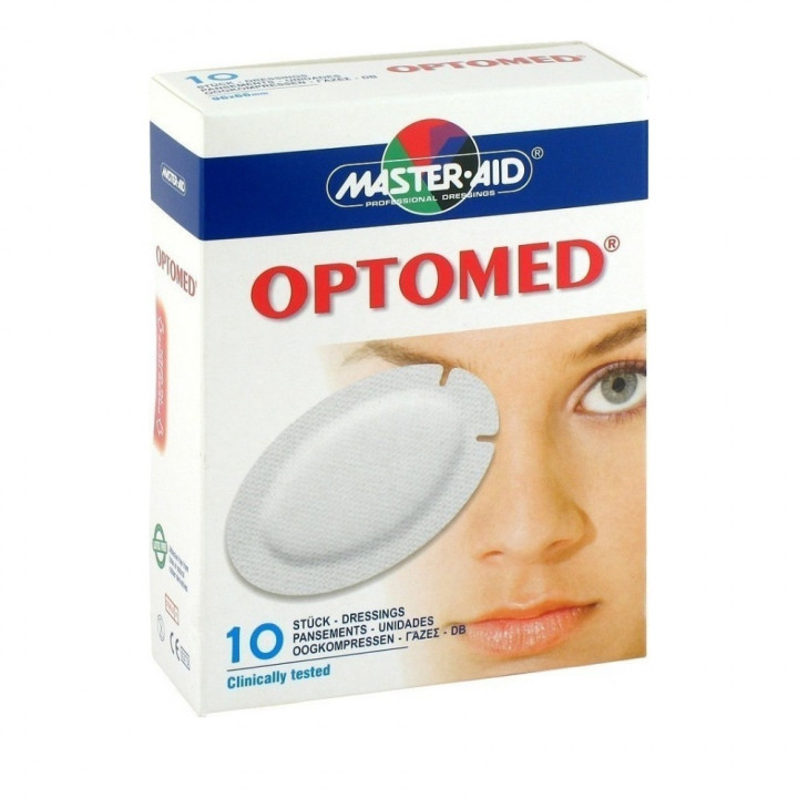 Master Aid Optomed Super Adults Eye Patch 10
