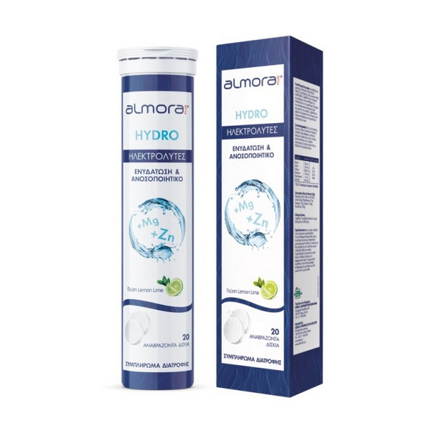 Almora Plus Hydro Electrolytes 20 effervescent tablets