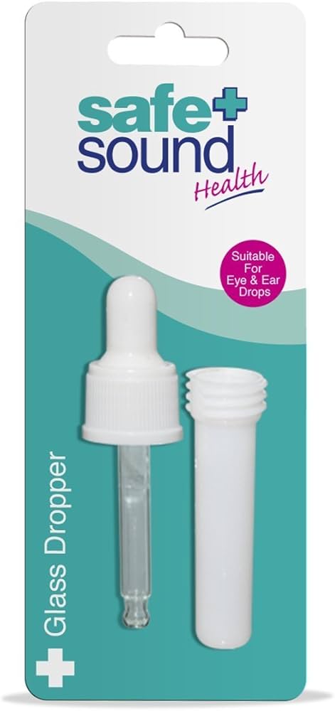 Safe + Sound Plastic Drop Counter Suitable For Ear And Eye Drops