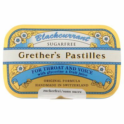 Grethe Pastilles Blackcurrant 60g