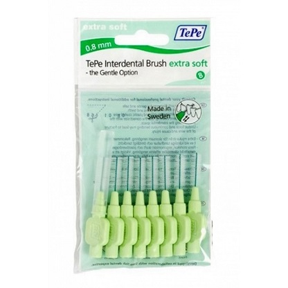 Te Pe Interdental 0.80Mm Green Extra Soft
