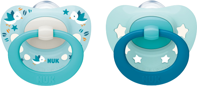 Nuk Sil Baby Teether S1 Signature Design 2 Box