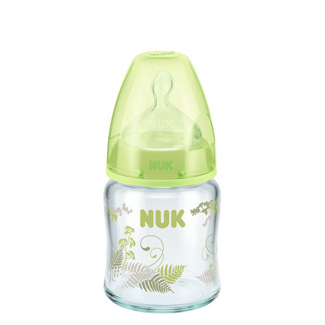 Nuk Silicone Bottle Green 120ml