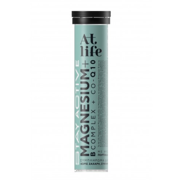 Atlife Stay Active Magnesium B-Complex & Co-Q10 Effervescent x20