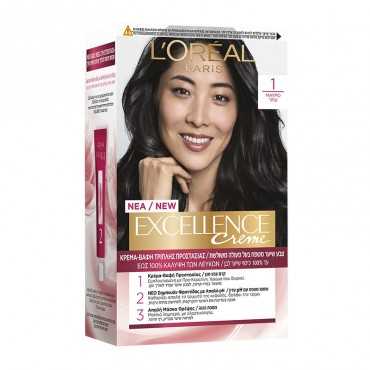 Loreal Excellence 1 Hair Dye Black