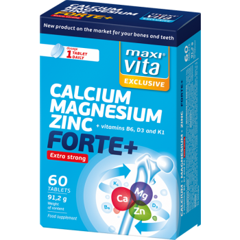 MAXIVITA CALCIUM MAGNESIUM & ZINC FORTE 60S