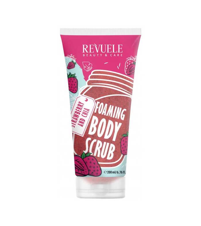 Revuele Foaming Body Scrub Strawberry& Chia 200Ml