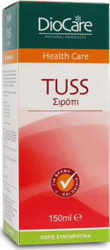 Diocare Tuss Syrup for Throat Relief 150ml