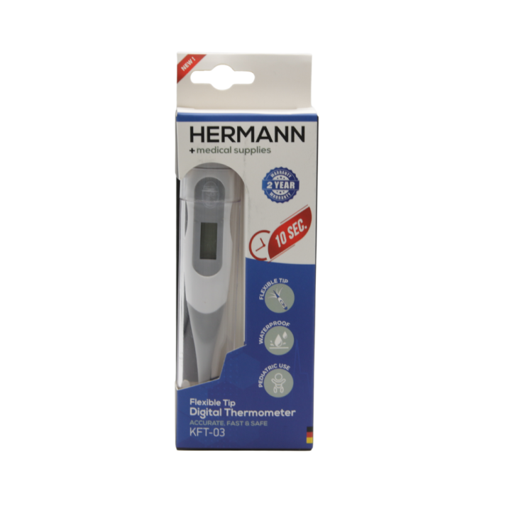 Hermann Thermometer Digital Flexible 10Sec